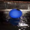 Solar Color Changing Globe Chlorinator Blue