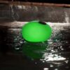Solar Color Changing Globe Chlorinator Green
